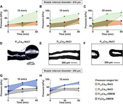 Pectin-based bioinks for 3D models of neural tissue produced by a pH-controlled kinetics